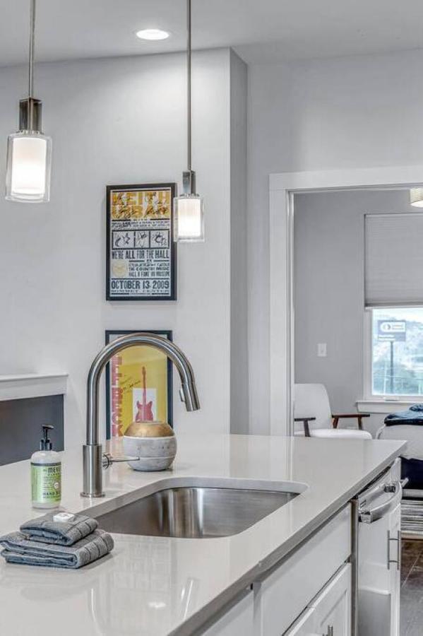 Big New And Modern With Skyline View Mural And Ping Pong Нэшвилл Экстерьер фото